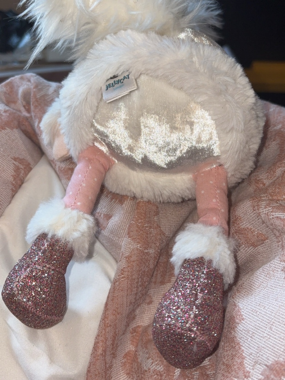 Jellycat Perky Unicorn moon Cream and Pink Sparkle Plush - Picture 5 of 8